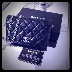 🔥 Chanel Patent Leather Long woc🔥